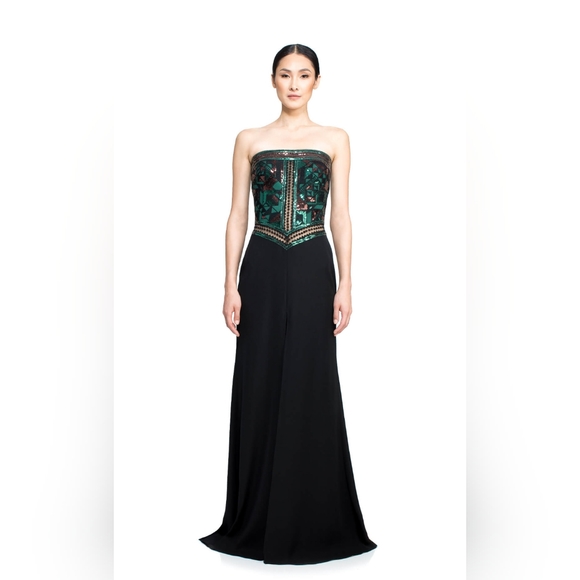 Tadashi Shoji Black Gown - Picture 2 of 7